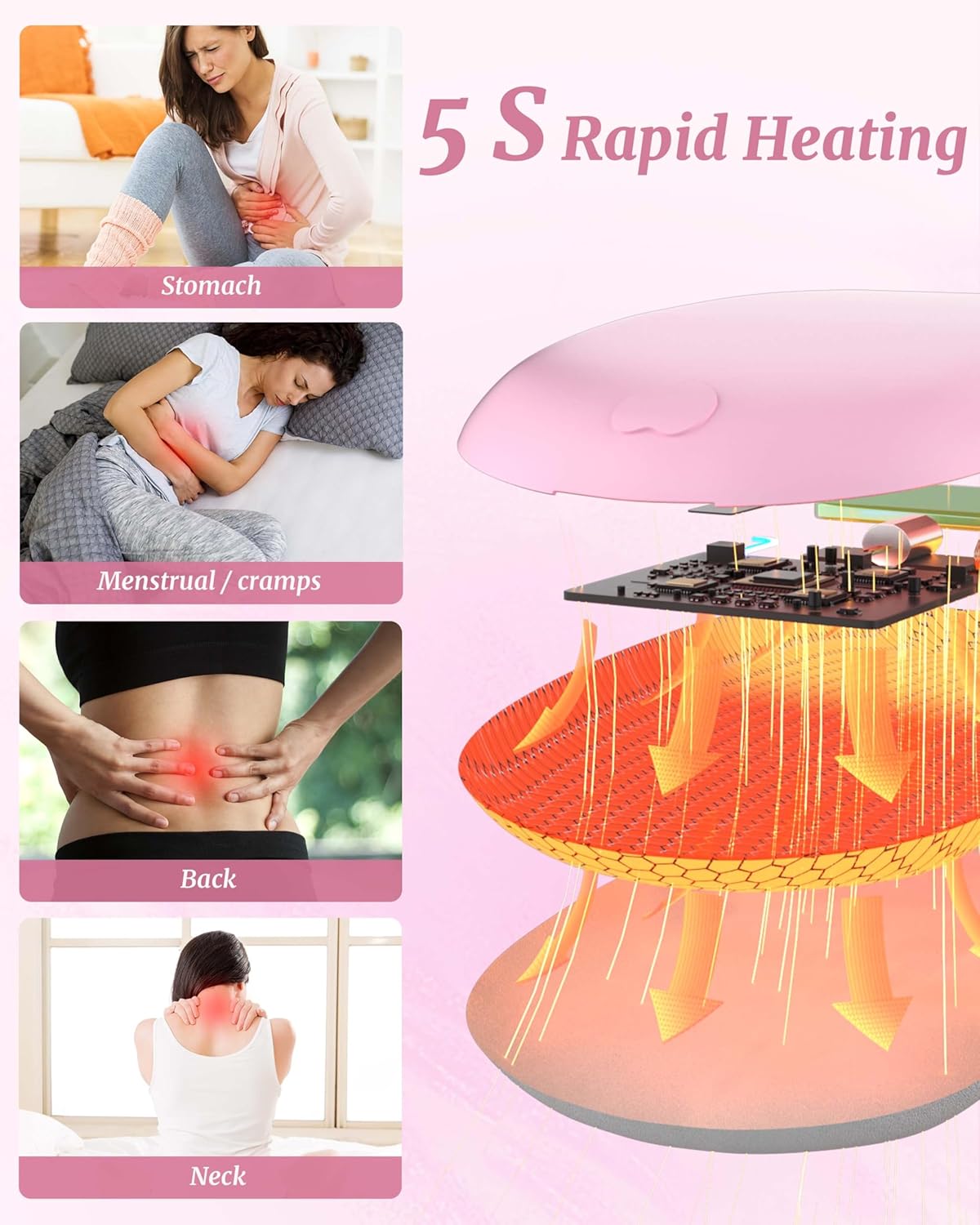 Heat Pad for Period Pain Relief
